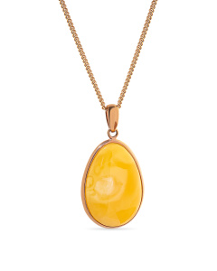 Подвеска из серебра (Ag 925) с янтарем 528030605bb-01 код:000015883|Darvin
