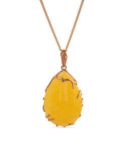 Подвеска из серебра (Ag 925) с янтарем 528030605bb-03 код:000016007|Darvin