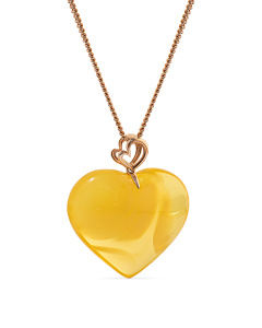 Подвеска из золота (Au 585) с янтарем 418030006ee код:000015876|Darvin